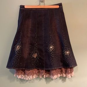 Vintage BOHO Victorian skirt